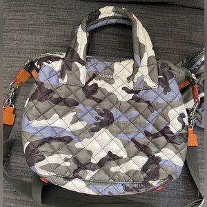 MZ WALLACE Ocean Camo Small Sutton Crossbody Tote